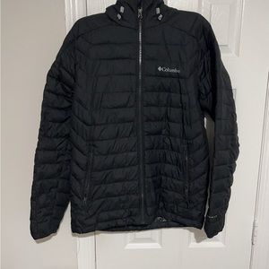 Columbia Men's black Insulated Omni Heat Hooded Jacket